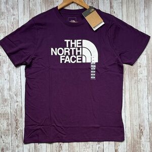 The North Face Women’s Half-Dome Logo Tee sz Large Short Sleeve Blackcurrant